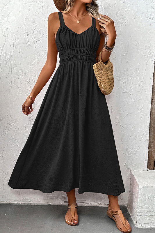 Robe Décontractée Col V Confort