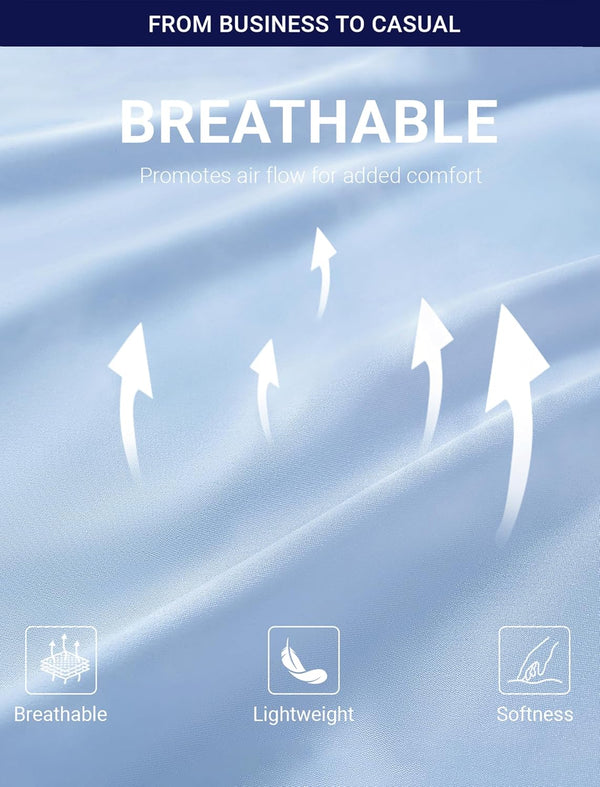 Chemise Confort Élégante Extensible Sans Plis